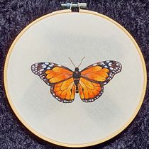 My project for course: Realistic Embroidery Techniques. Traditional illustration, Embroider, and Textile Design project by Angélica de Nazaré Silva Matos - 02.06.2022