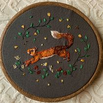 Mi proyecto del curso: Bordado con needle painting: recrea la belleza de la vida salvaje . % Paula M. Lira Eyzaguirre tarafından hazırlanan Geleneksel illüstras, on, Nakış, Ve Tekstil Tasarımı projesi - 12.31.2022
