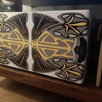 Mój projekt z kursu: Dekoracyjne malowanie mebli. Un progetto di Belle arti, Interior design, Pittura, Pattern design, DIY, Design e creazione di mobili e Pittura acrilica di Anna Dzięcioł - 24.12.2022