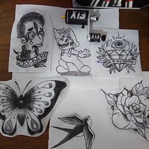 Meu projeto/ curso de Tatuagem Polilla Tattoo. Tattoo Design project by rockmotorjunior - 12.26.2022