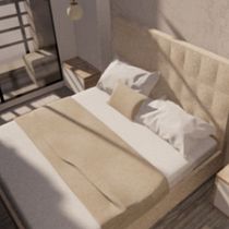 Mi proyecto del curso: Iniciación al diseño de interiores HABITACIÓN. Un projet de Architecture d'intérieur, Design d'intérieur, Décoration, Décoration d'intérieur, Retail design , et Design d'espace de mjherediaal - 30.12.2022
