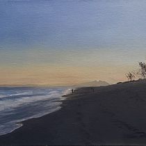 Meu projeto do curso: Pintura de paisagem a óleo: explore o poder da luz. Un proyecto de Ilustración tradicional, Bellas Artes, Dibujo a lápiz, Pintura al óleo e Ilustración naturalista				 de Alexandre Petersen - 03.01.2023