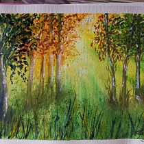 Il mio progetto del corso: Paesaggi incantevoli ad acquerello: dipingi con la luce. Un projet de Peinture , et Aquarelle de guelen2007 - 03.01.2023