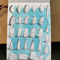 My project for course: The Art of Sketching: Transform Your Doodles into Art Ein Projekt aus dem Bereich Traditionelle Illustration, Bleistiftzeichnung, Zeichnung und Sketchbook von canan.christopher - 03.01.2023