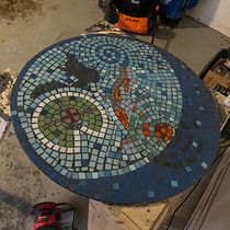 Introduction to Mosaic Artwork (or 1001 mistakes in mosaic making). Arts, Crafts, Furniture Design, Making, Decoration, Ceramics, and DIY project by Edwin - 12.30.2022