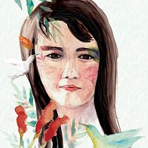 My project for course: Illustrated Portrait in Watercolor Ein Projekt aus dem Bereich Traditionelle Illustration, Bildende Künste, Malerei, Zeichnung, Aquarellmalerei, Porträtzeichnung und Artistische Zeichnung von elisabethabelglass - 04.01.2023