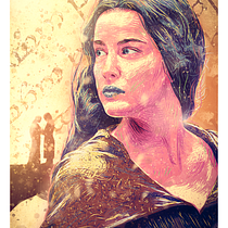 Fan Art | Lord of the Rings Arwen. Traditional illustration, and Digital Illustration project by Roger Sampedro - 01.04.2023