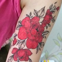 Mi proyecto del curso: Técnicas de color para tatuajes. Un progetto di Illustrazione tradizionale, Disegno, Illustrazione digitale, Design di tatuaggi e Disegno digitale di Joao Velazco Pinedo - 01.01.2023