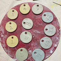 Mi proyecto del curso: Técnicas de marmoleado en cerámica. Accessor, Design, Arts, Crafts, and Ceramics project by aulloacalvo - 12.20.2022
