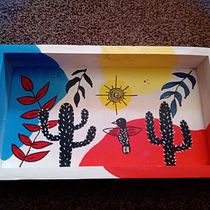 Meu projeto do curso: Pintura decorativa em móveis com tinta acrílica. Projekt z dziedziny DIY, Obróbka drewna, Malarstwo dekorac, jne, Renowacja, upc i cling mebli użytkownika rosemary_rvss - 04.01.2023