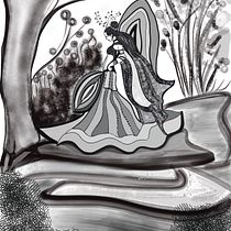Mi proyecto del curso: Técnicas de dibujo tradicional con Procreate. Un proyecto de Ilustración tradicional, Dibujo, Ilustración digital, Dibujo de Retrato y Dibujo digital de Alexandra Salazar-Jackson - 01.01.2023