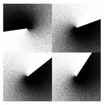 Bruit sur blanc. Un proyecto de Motion Graphics, Multimedia y JavaScript de Nicolas Grosfort - 04.01.2023