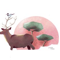 Mi proyecto del curso: Ilustración digital con lápices de colores. Ilustração tradicional, Artes plásticas, Desenho, Ilustração digital, e Desenho digital projeto de carmenmarinagr - 03.01.2023
