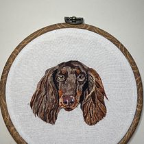 Mi proyecto del curso: Needle painting para principiantes Ein Projekt aus dem Bereich Stickerei, Naturalistische Illustration und Textildesign von Mane Contreras Zapata - 31.12.2022