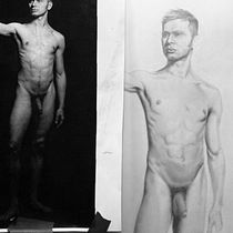 My project for course: Realistic Human Figure Drawing. Traditional illustration, Fine Arts, Sketching, Pencil Drawing, Drawing, Realistic Drawing, and Figure Drawing project by kelleyberg - 01.05.2023