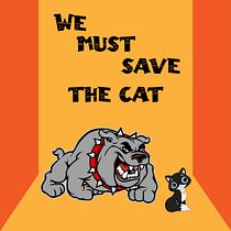 We must save the cat (On doit sauver le chat). Projekt z dziedziny Pisanie, Stor, telling, Ilustracje dla dzieci, Kreat, wne zabaw, z dziećmi, Narracja, Beletr, st, ka, Kreat, wne pisanie i Literatura dziecięca użytkownika Kasdali Amel - 05.01.2023