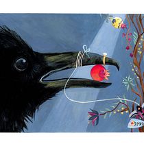 My project for course: Painting with Gouache: Create Poetic Illustrations. Traditional illustration, Fine Arts, Painting, and Gouache Painting project by Valya Papadopoulou - 01.04.2023