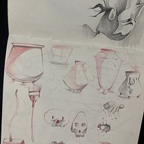 Mi proyecto del curso: Diario de dibujo: crea personajes fantásticos. Character Design, Sketching, Pencil Drawing, Drawing, and Sketchbook project by Xavo Peñafiel - 01.05.2023