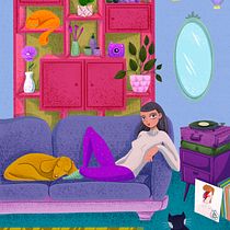 Il mio progetto del corso: Illustrazione digitale colorata con Procreate. Un progetto di Illustrazione tradizionale, Disegno, Illustrazione digitale, Disegno digitale e Design di Alessandra Piccione - 05.01.2023
