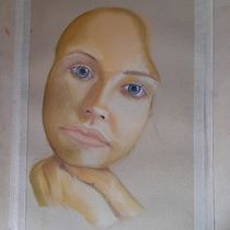 Mi proyecto del curso: Ilustración con pastel y lápices de colores. Un progetto di Illustrazione tradizionale, Belle arti, Disegno a matita, Disegno, Disegno di ritratti, Disegno realistico e Disegno artistico di Raul Ciuro Cerezo - 05.01.2023