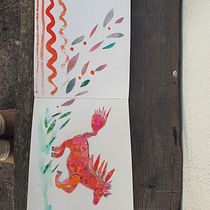 Mój projekt z kursu: Kreatywne szkice akwarelą dla początkujących. Traditional illustration, Sketching, Creativit, Drawing, Watercolor Painting, and Sketchbook project by Joanna WYSOCKA - 01.05.2023
