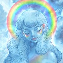 Arcoiris. Un proyecto de Ilustración tradicional, Dibujo, Ilustración digital, Dibujo de Retrato y Dibujo digital de Mary Gutiérrez Castillo - 05.01.2023
