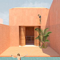 Meu projeto do curso: Representação gráfica de projetos arquitetónicos. Un projet de Architecture, Design graphique, Architecture d'intérieur, Design d'intérieur, Pa, sagisme, Collage, Architecture numérique et Illustration architecturale de Andreia Fernandes - 03.01.2023