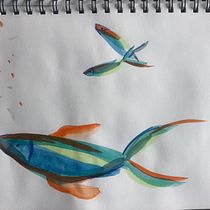 My project for course: Creative Watercolor Sketching for Beginners. Traditional illustration, Sketching, Creativit, Drawing, Watercolor Painting, and Sketchbook project by Laura Borrowdale - 01.05.2023