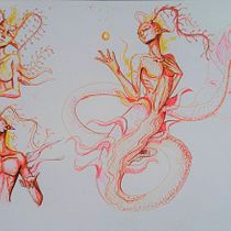 Mi proyecto del curso: Sketchbook fantástico: dibuja personajes desde la imaginación. Ilustração tradicional, Criatividade, Desenho, e Sketchbook projeto de sofiamunozgarzon - 06.01.2023