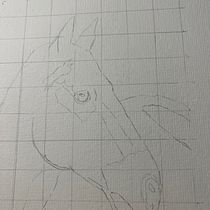 Mein Abschlussprojekt für den Kurs: Ausdrucksstarke Tierporträts in Aquarell. Traditional illustration, Watercolor Painting, Realistic Drawing, and Naturalistic Illustration project by niddl_scheidig - 01.06.2023