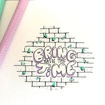 My project for course: Hand-Lettering Sketchbook: Techniques to Unlock Creativity. Un projet de Esquisse , Créativité, Dessin, Lettering manuel , et Carnet de croquis de Emese Sebe - 06.01.2023