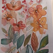 Mi proyecto del curso: Acuarela floral: conecta con la naturaleza. Ilustração tradicional, Pintura, Pintura em aquarela e Ilustração botânica projeto de David Cano - 06.01.2023