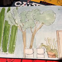 My project for course: Illustration Techniques to Unlock your Creativity. Design, Traditional illustration, Fine Arts, Painting, Creativit, Creating with Kids, and Sketchbook project by Barbara Mounier - 01.06.2023