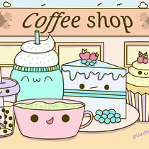 Mon projet du cours : Univers kawaii : créez des illustrations pleines de joie / projet final . Digital Illustration, Character Design, and Manga project by Isabelle Charron - 12.24.2022