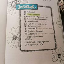 My project for course: Creative Bullet Journal: Planning and Creativity . Traditional illustration, Lettering, Drawing, Management, and Productivit project by zsofia.varga - 01.06.2023