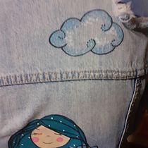 Mi proyecto del curso: Introducción a la pintura a mano sobre prendas. Un projet de Artisanat, Peinture, DIY, Upc, cling , et Design textile de patricia01 - 06.01.2023