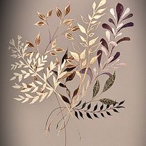 Mein Abschlussprojekt für den Kurs: Filigrane Aquarellmalerei mit Metallic-Akzenten. Un proyecto de Ilustración tradicional, Pintura, Pintura a la acuarela, Ilustración botánica, Ilustración naturalista				 y Pintura decorativa de sabine Axmann - 08.01.2023