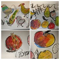 My project for course: Illustrating Nature: A Creative Exploration. Traditional illustration, Painting, Drawing, Watercolor Painting, Ink Illustration, and Naturalistic Illustration project by Christa Rothner - 01.07.2023