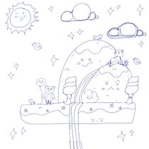 My project for course: Designing Kawaii Worlds: Spread Joy Through Illustration. Character Design, Digital Illustration, and Manga project by bluetinee - 01.08.2023
