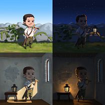 My project for course: Lighting Principles for Digital Painting. Traditional illustration, Digital Illustration, and Digital Painting project by Roman Nazaruk - 01.08.2023