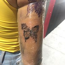 Meu projeto do curso: Tatuagem para principiantes. Tattoo Design project by Malie Tattoo - 01.08.2023