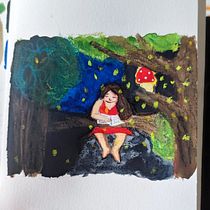 Meu projeto do curso: Sketchbook experimental: encontre seu estilo de desenho. Un proyecto de Ilustración tradicional, Bocetado, Creatividad, Dibujo, Pintura a la acuarela, Sketchbook y Pintura gouache de Isadora Botelho - 07.01.2023