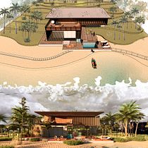 Mi proyecto del curso: Ilustración digital de proyectos arquitectónicos. Un proyecto de Arquitectura, Paisajismo, Ilustración digital, Arquitectura digital e Ilustración arquitectónica de Michelle guadalupe Jimenez jimenez - 08.01.2023