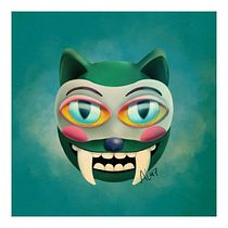 Mi proyecto del curso: máscara de gato by alaz. Un progetto di Illustrazione tradizionale, Disegno, Illustrazione digitale e Disegno digitale di Maria Camila - 07.01.2023