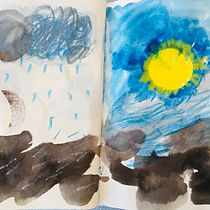 My project for course: Creative Watercolor Sketching for Beginners. Traditional illustration, Sketching, Creativit, Drawing, Watercolor Painting, and Sketchbook project by emily_s25 - 01.09.2023