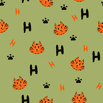 Meu projeto do curso: Desenho de estampas têxteis Ein Projekt aus dem Bereich Traditionelle Illustration, Erweiterungsentwicklung, Design von Garderoben, Musterdesign, Modedesign, Prägung und Textildruck von ayanemachado09 - 09.01.2023