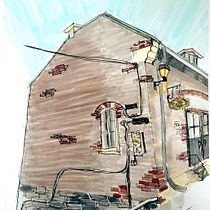 My project for course: Expressive Architectural Sketching with Colored Markers. Sketching, Drawing, Architectural Illustration, Sketchbook & Ink Illustration project by Sherrann Thiessen - 01.09.2023