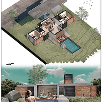 Mi proyecto del curso: Ilustración digital de proyectos arquitectónicos. Un proyecto de Arquitectura, Paisajismo, Ilustración digital, Arquitectura digital e Ilustración arquitectónica de stefanolifabri - 09.01.2023