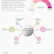 Mi proyecto del curso: infografías caracterización de población Ein Projekt aus dem Bereich Informationsdesign und Infografik von Militza Salinas Berríos - 04.10.2022