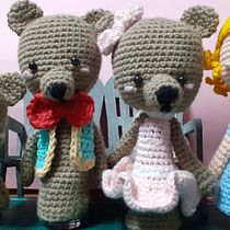 Mi proyecto del curso: Amigurumis: tejido de marionetas de dedo a crochet. Un proyecto de Crochet, Amigurumi y Diseño textil de Rosario Hernandez - 09.01.2023